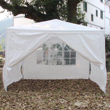 Ktaxon 10'x10' Outdoor Canop Tent Sun Shelter Pavilion with 4 Sidewalls ...