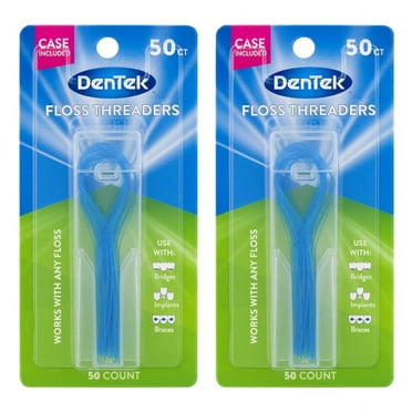Dentek Floss Threaders 50 Count (2 Pack)