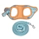 thumbnail image 3 of Arneses y correas para gatos, reflectantes, ajustables, a prueba de fugas, para pasear al aire libre, color azul, naranja, XL, 3 of 10