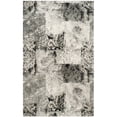 thumbnail image 4 of Safavieh Retro 5' X 8' Power Loomed Rug in Cream and Gray, 4 of 10