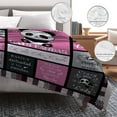 thumbnail image 6 of Panda Blanket Gifts for Girls Women Soft Warm Flannel Panda Lovers Throw Blanket Panda Birthday Gifts for Adults Kids 80"x60", 6 of 6