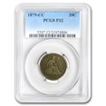 thumbnail image 1 of 1875-CC Twenty Cent Piece Fine-12 PCGS, 1 of 3