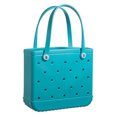 thumbnail image 1 of Fashion Beach Beach Bag Rubber Waterproof Basket Large Capacity Summer Storage Shoulder Handbag Travel Women Tote Shopping Bags, 1 of 6