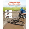 thumbnail image 3 of Drag Harrow VEVOR, 74 cm de ancho, acero Q235, para vehículos todo terreno, 3 of 9