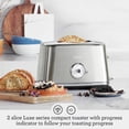 thumbnail image 2 of Breville Tostadora Luxe de 2 rebanadas BTA735OYS, concha de ostra, 2 of 5