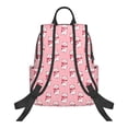 thumbnail image 2 of Balery pink Scarf bear Lightweight Backpack for Men and Women - Durable and Water-Resistant, Ideal for School, Work, Travel, and Everyday Use, 2 of 9