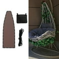thumbnail image 6 of GARENDE Hanging Lounge Chair Replacement Fabric Patio with 12M Cord for Swing Chairs Coffee with Pocket, 6 of 9