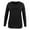 Black, variant on breaise Women's Maternity Nursing Tops Short & Long Sleeve Side Ruched Breastfeeding Shirts Nursing Shirts Double Layer Pregnancy Tee S-2XL