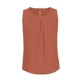 thumbnail image 6 of IROINNID Maternity Clothes Bump Friendly Vest, Sleeveless and Round Neck Summer Rouffld Casual Tops, 6 of 7