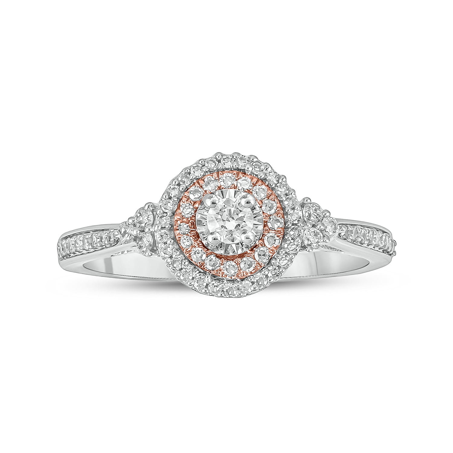 Details about  / Dainty Round Cut Diamond 3ct Beautiful Classic Proposal Ring 14K White Gold Over