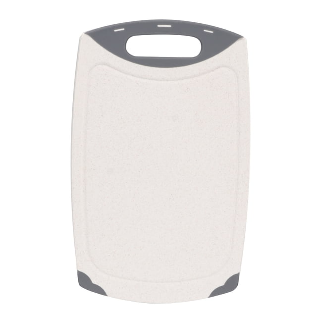 Tabla de cortar de verduras de frutas de trigo antideslizante Tabla de cortar para la cocina del hogar UusM Beige