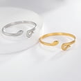 thumbnail image 5 of Snake Bangles for Women Men Luxury 14K Yellow Gold Animal Snake Cuff Bracelets Adjustable Gothic Party Jewelry Gift, 5 of 10