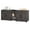 Walnut, variant on 3-in-1Cat Litter Box Enclosure, 55 Inch Large Cat Box Enclosure with Double Rooms, Farmhouse Wooden Cat Washroom, Hidden Litter Box Furniture for Bedroom Living Room