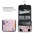 thumbnail image 5 of Travel Hanging Toiletry Bag Home Cosmetic Organizer Makeup Bag Spring Flowers, 5 of 8