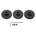 thumbnail image 1 of M1.5 8mm Black Steel Pinion Gear Noise Reducer for 27T Proportional RC Car 1/5 1/8 1/10, 1 of 4