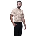 thumbnail image 2 of BESTMAN Chemise Décontractée en Coton Slim Slim Fit à Manches Courtes pour Homme, 2 of 5