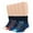 Navy Blue, Denim Blue, Orange (A087), variant on 7BIGSTARS KINGDOM Men's Diabetic Cotton Fashion Quarter Socks - 5 Pack Large - Square Stripe Pattern Seamless - Sock Size 10-13 Shoe Size 9-12 L Denim Blue, Olive Green, Dark Grey, Black