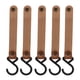 thumbnail image 5 of Perchas De Cuero En Forma De S, Ganchos De 15 Piezas, Multifuncionales De Alta Resistencia, 5 of 8
