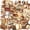075#, variant on KARDLURY 100PCS Scrapbook Food Stickers, Small Aesthetic Fruit Stickers for Journaling Crafting Card Making