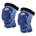 thumbnail image 3 of Équipement de Protection pour Enfants, Genouillères pour Enfants Non Rétrécissant Évacuation de l'Humidité Confortable pour le Patinage à Roulettes pour les Filles pour l'Équitation pour les Garçons pour les Sports de Plein Air Rose, Bleu Foncé, 3 of 8