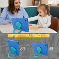 thumbnail image 3 of Dteck for Samsung Galaxy Tab A9 Plus Case 11 Inch, 360 Rotating Stand Cute Kids-Friendly Case for Galaxy Tab A9+ Tablet 2023 (SM-210/X216/X218),Blue, 3 of 4