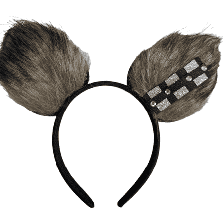 Chewbacca Sequin Mickey Minnie Ears Headband / Minnie Inspired Princess Ears / Minnie Headband