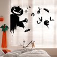 thumbnail image 4 of Halloween Window Stickers Scary Pumpkin Cling Film Decorative Designs For Party Home 14PCS, 4 of 6