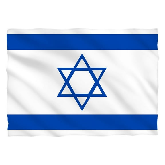 Israeli Flag Pillow Case