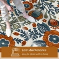 thumbnail image 2 of Well Woven Muriel Ivory Floral Indoor/Outdoor High-Low Pile Area Rug 6'7" x 9'6", 2 of 10