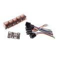 thumbnail image 1 of 5 Set Coche DC 12V AMP SPDT de 5 s Automotriz de 5 Cables con Adaptador de Enchufe de Arnés Yotijar Relé automotriz SPDT de 5 pines y 5 cables, 1 of 8