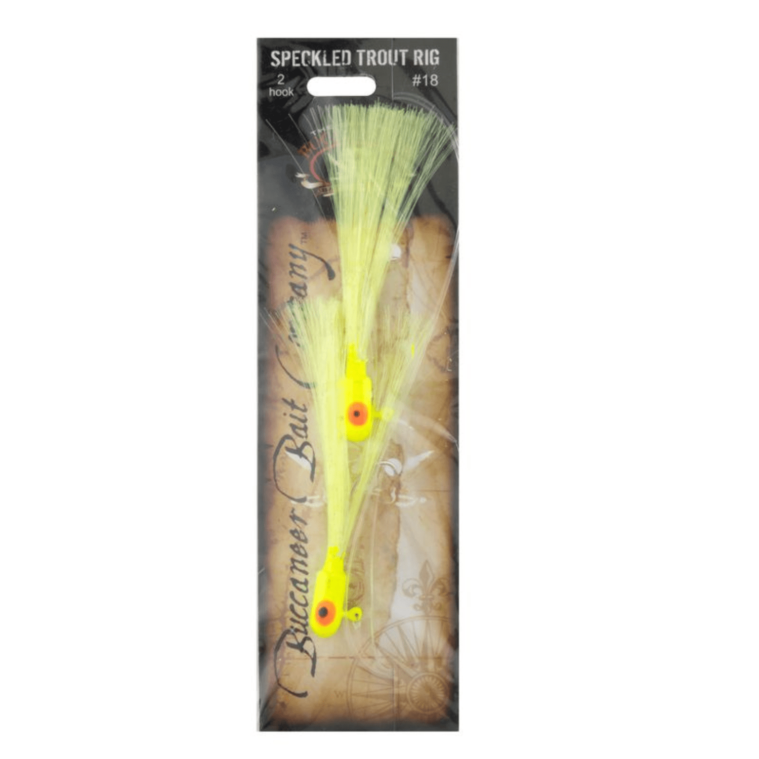 Buccaneer Speckled Trout Fishing Rig 1/8 oz. – Chartreuse