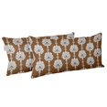 thumbnail image 2 of VargottamIndoor/OutdoorPolyester FabricLumbarPillowCover,All-Weather Waterproof Rectangular Cushion Case for Patio Furniture,12" x 18"Set of 2 -Block-88, 2 of 6