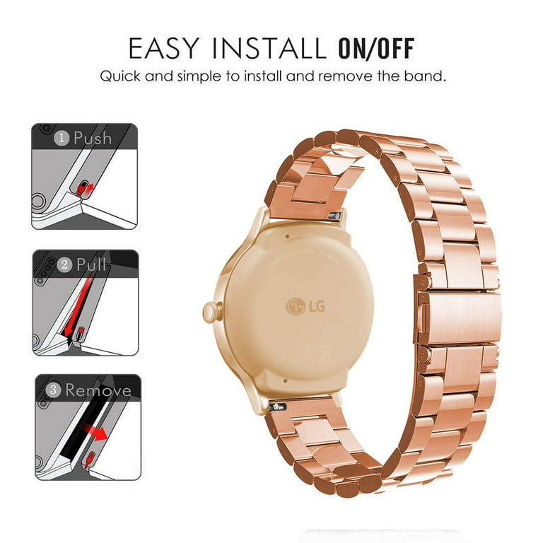 Lg smartwatch rose gold shop