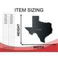 thumbnail image 2 of Metal Texas Wall Art - Custom Metal US State Sign - 14 Color Options 46, 2 of 5