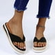 thumbnail image 5 of Moda mujer correa de tobillo verano sandalias planas chanclas Shose Wmkox8yii hj789, 5 of 7