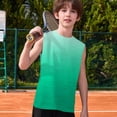 thumbnail image 4 of UACY Boys Casual Tank Tops for Summer, Teen Basic Crewneck Sleeveless Shirts, Kids Loose Athletic Soft Tee Top (Mint Green, 9-10 Years), 4 of 6