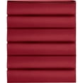 thumbnail image 1 of Mocassi 1500 Thread Count Pack of 6 Flat Sheet,Full, Burgundy, 1 of 3