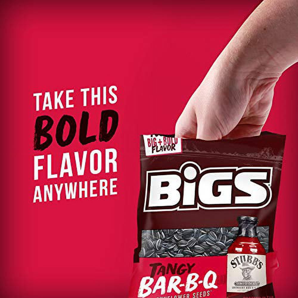 Stubb's Bar-B-Que Sunflower Seeds, 5.35-oz. Bag (Pack of 12)