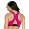 thumbnail image 2 of Felina | EnergyX Racerback Scoop Neck Sports Bra (Festival Fuchsia, X-Small), 2 of 2