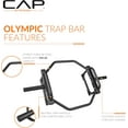 thumbnail image 4 of Olympic Trap Hex Deadlift Bar | Multiple Options, 4 of 12