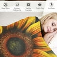 thumbnail image 3 of COMIO Sunflower American Flag Blanket USA Flag Soft Warm Throw Print Blanket for Couch Bed, 3 of 6