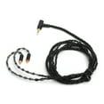 thumbnail image 1 of Cable de audio para Shure SSSU, Cable de audio mejorado MMCXOFC chapado en plata de 25 núcleos Cable de audio mejorado con núcleo equilibrado Durabilidad mejorada, 1 of 8