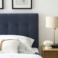 thumbnail image 3 of Modway Emily Twin Upholstered Polyester Fabric Headboard in Navy, 3 of 9