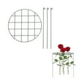 thumbnail image 3 of VIFERR Iron Plant Cage 42cm Length 35cm Diameter Garden Grid Shape Green, 3 of 14