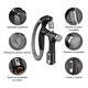 thumbnail image 2 of "2 Pinzas De Ejercicio Fortalecedor De Mano Ajustable Grips Lab.G, Negro ", 2 of 5