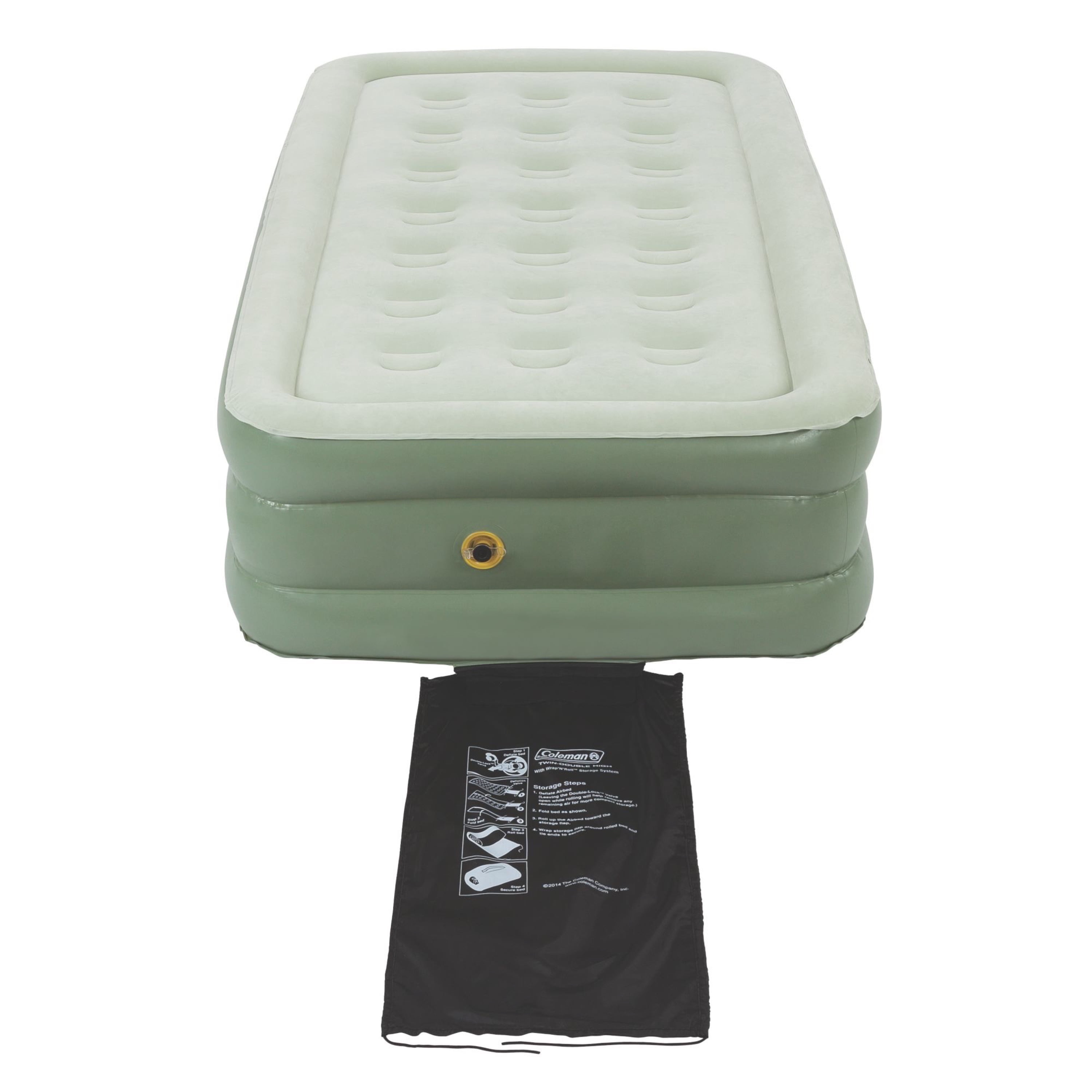 Coleman Air Mattress Supportrest Double High Bed Twin 