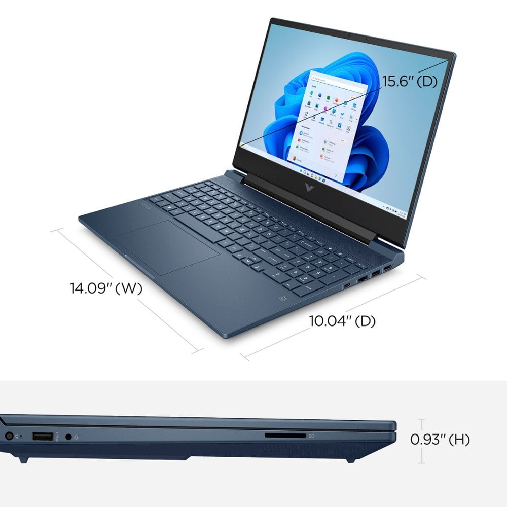 HP Victus Gaming Laptop, 15.6" FHD 144Hz Display, Intel Core i5-13420H(Up to 4.6GHz), NVIDIA GeForce RTX 3050, 8GB RAM 512GB PCIe SSD, Backlit KYB, WiFi 6, HDMI, Win 11, w/SE Accessories