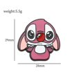 thumbnail image 1 of Disney Lilo & Stitch Enamel Pin for Backpacks Badges on Backpack Cartoon Metal Pin Jewelry Clothing Accessories for Kids Decor Gao Jinjia LED, 1 of 2