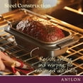 thumbnail image 2 of Anolon Advanced Bakeware Nonstick Steel Loaf Pans, 450°F (2 Pieces), 2 of 7