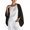 Black, variant on Lightweight cotton rayon linen-look shrug, Women's Cotton Linen Shrug Jackets Kimono Poncho Loose Cover Ups